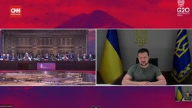 VIDEO: Zelensky Desak Akhiri  Perang Ukraina-Rusia di KTT G20