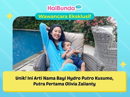 Unik! Ini Arti Nama Bayi Hydro Putro Kusumo, Putra Pertama Olivia Zalianty