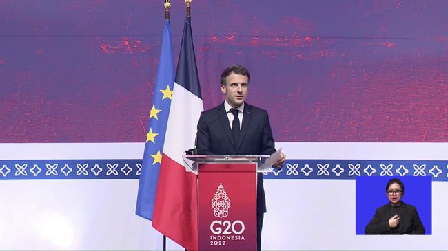 Macron Angkat Bicara soal Krisis Pangan & Blokade Laut Hitam