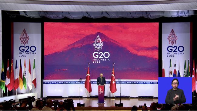 Erdogan Buka-bukaan soal Ekspor Gandum Laut Hitam di KTT G20