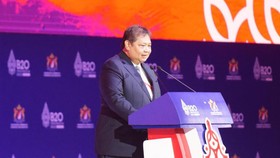 Di B20, Airlangga Tegaskan Kolaborasi Jadi Kunci Arsitektur Ekonomi