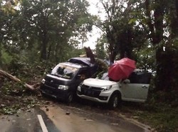 Mobil Bawa 4 Penumpang di Gowa Diterjang Longsor-Jatuh ke Jurang, 1 Tewas