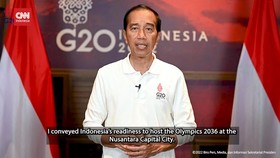 VIDEO: Jokowi Sebut Indonesia Siap Jadi Tuan Rumah Olimpiade 2036