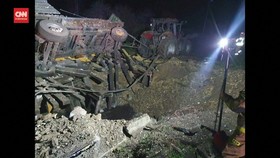 VIDEO: Rudal Rusia Hantam Polandia, Tewaskan Dua Orang