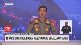 VIDEO: 41 Saksi Diperiksa dalam Kasus Gagal Ginjal Akut Anak