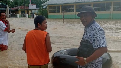 Banjir Besar di Sergai Sumut, Hampir 15 Ribu Orang Terdampak