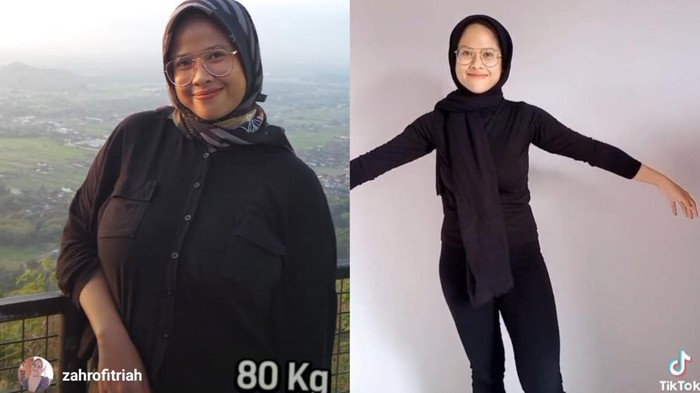 Cerita Diet TikTokers, Zahro Fitriah