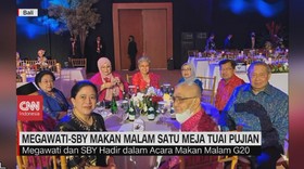 VIDEO: Gerindra Sebut SBY dan Mega Satu Meja Sebagai Berkah G20