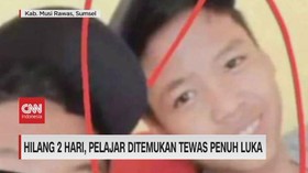 VIDEO: Hilang Dua Hari, Pelajar Ditemukan Tewas