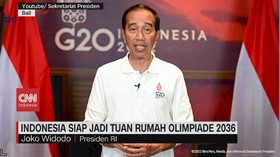 VIDEO: Jokowi Pastikan Indonesia Siap Jadi Tuan Rumah Olimpiade 2036