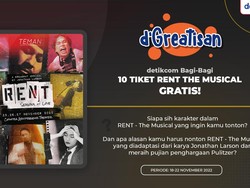 Dapatkan Tiket Gratis Nonton RENT: The Musical di Sini!