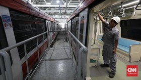 FOTO: Menilik Lebih Dekat LRT Jabodebek