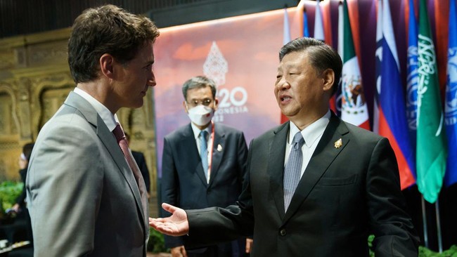 Sederet kabar meramaikan berita internasional Kamis (17/11), dari Presiden Xi Jinping marahi PM Justin Trudeau hingga Presiden Joe Biden mau pulang saat G20.