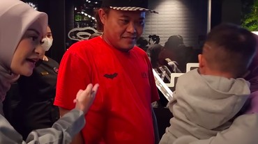 Sikap Lapang Dada Sule Saat Anak Lebih Pilih Digendong Natalie Holscher