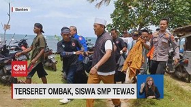 VIDEO: Terseret Ombak, Siswa SMP Tewas
