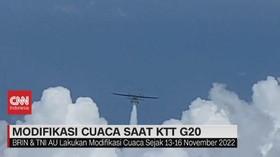 VIDEO: Modifikasi Cuaca Saat KTT G20