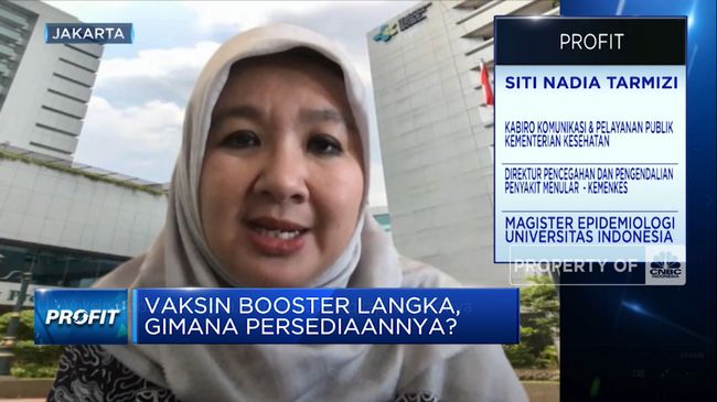 Vaksin Booster Langka, Kemenkes Ungkap Kondisinya