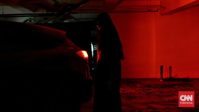 FOTO: Misteri Lorong 4, Wahana Naik Mobil Dikejar Hantu di Depok