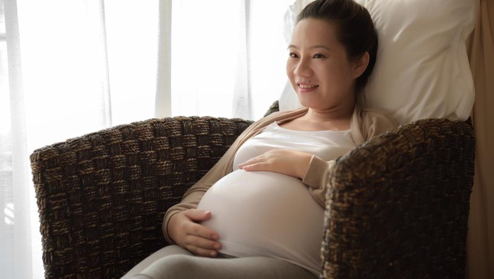 posisi duduk ibu hamil