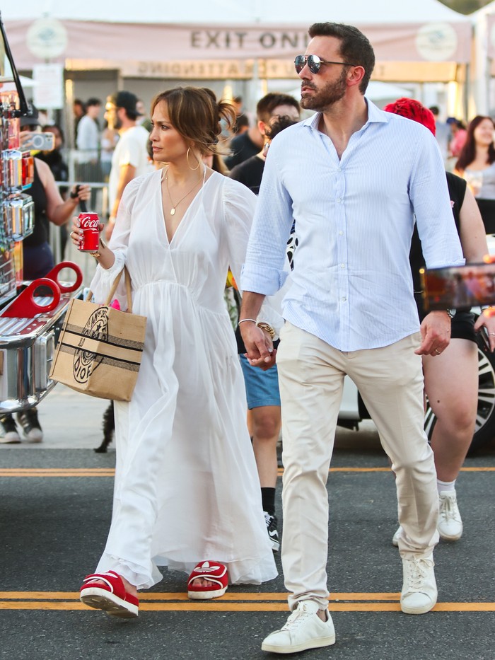 LOS ANGELES, CA - SEPTEMBER 04: Jennifer Lopez and Ben Affleck are seen on September 04, 2022 in Los Angeles, California.  (Photo by BG020/Bauer-Griffin/GC Images)