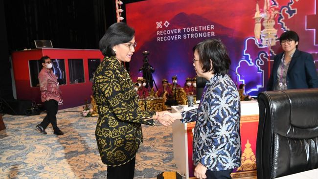 Kamu Nanya Baju Sri Mulyani di KTT G20? Nih Bocorannya!