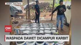 VIDEO: Polisi Tangkap Pembuat Dawet Dicampur Karbit