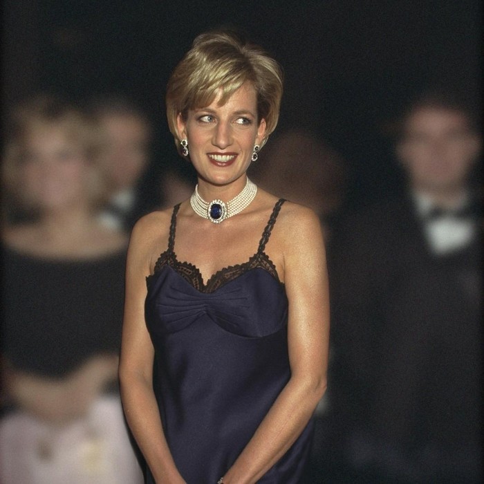 Diana, Princess of Wales at Costume Institute Gala at Metropolitan Museum of Art for a benefit ball.
(Photo By: Richard Corkery/NY Daily News via Getty Images)