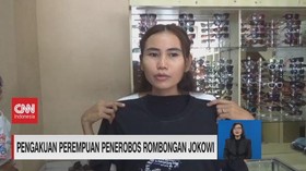 VIDEO: Pengakuan Perempuan Penerobos Rombongan Jokowi