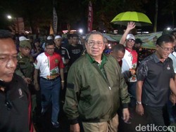 Momen SBY Nonton Final Voli Porprov XIV Jabar di Subang