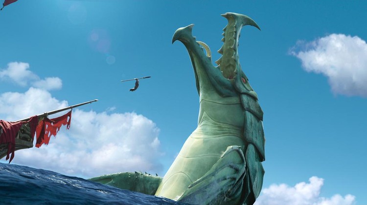 THE SEA BEAST -  Jared Harris as CAPTAIN CROW. Cr: Netflix © 2022