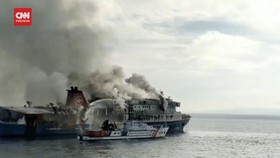VIDEO: KMP Mutiara Timur I Tenggelam Dalam Keadaan Terbakar