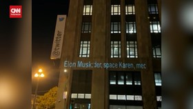 VIDEO: Kantor Twitter di AS Dihias dengan 