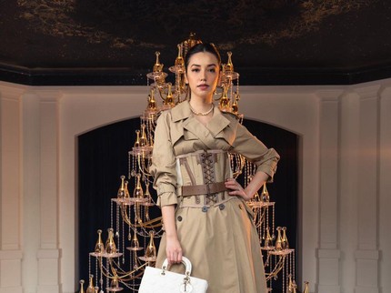 7 Potret Artis RI Hadiri Acara Dior di Singapura, Velove Vexia Disebut Mirip Bae Suzy
