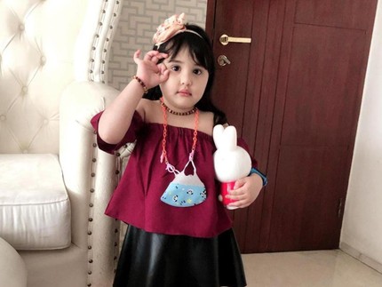 Cantik Bak Boneka, Intip 7 Potret Gemas Kylie Anak Bungsu Andi Soraya