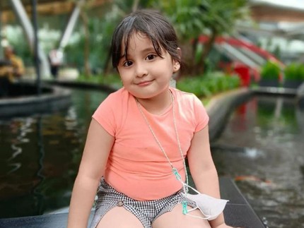 7 Potret Kylie Anak Bungsu Andi Soraya, Cantik dan Menggemaskan bak Boneka