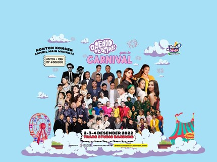 Dream Festival Trans Studio Bandung, Serunya Main Wahana Sambil Nonton Konser