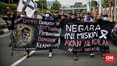 Aremania Datangi Istana Minta Atensi Jokowi soal Tragedi Kanjuruhan