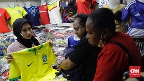 FOTO: Laris Manis Penjualan Jersey Timnas Piala Dunia 2022