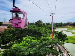 Serunya Naik Kereta Gantung, Lihat Wajah Baru TMII dari Ketinggian