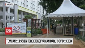 VIDEO: Temuan 11 Pasien Terdeteksi Varian Baru Covid -19 XBB