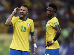 Vinicius Antusias Sambut Kembalinya Neymar ke Timnas Brasil