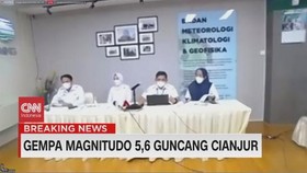 VIDEO: 14 Orang Tewas akibat Gempa M 5,6 di Cianjur
