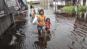 Banjir Rendam 87 Desa di Kalimantan Tengah