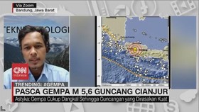 VIDEO: Dosen ITB: Gempa Cukup Dangkal Sehingga Guncangan Dirasa Kuat