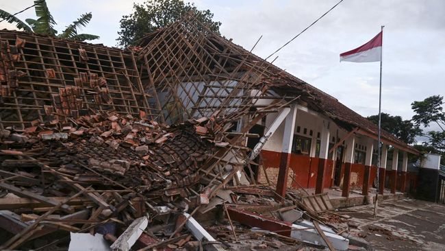 Wapres meminta ponpes-ponpes yang mengalami kerusakan imbs gempa Cianjur agar diinventarisasi sehingga bisa dapat bantuan pemerintah.