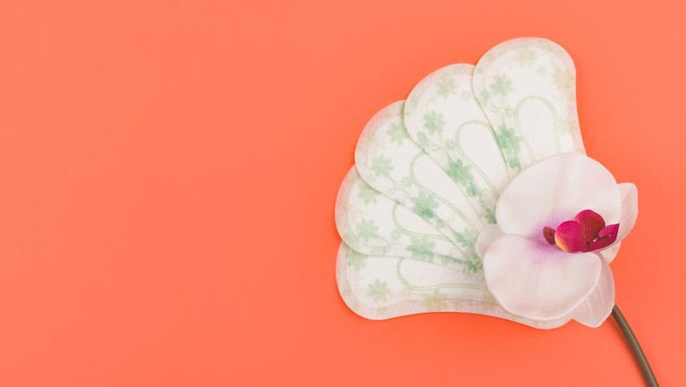 Ilustrasi keputihan atau panty liner