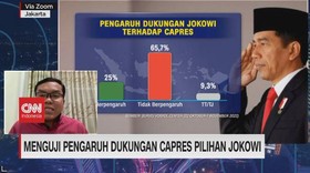 VIDEO: Ketum Projo: 25% Memilih Capres yang Didukung Jokowi Itu Tinggi