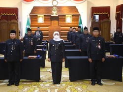Gubernur Khofifah Lantik 19 Pejabat Eselon II, Ini Daftarnya