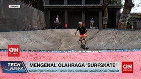 VIDEO: Mengenal Olahraga 'SurfSkate'