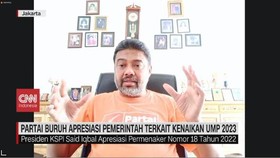 VIDEO: Partai Buruh Apresiasi Pemerintah Terkait Kenaikan UMP 2023